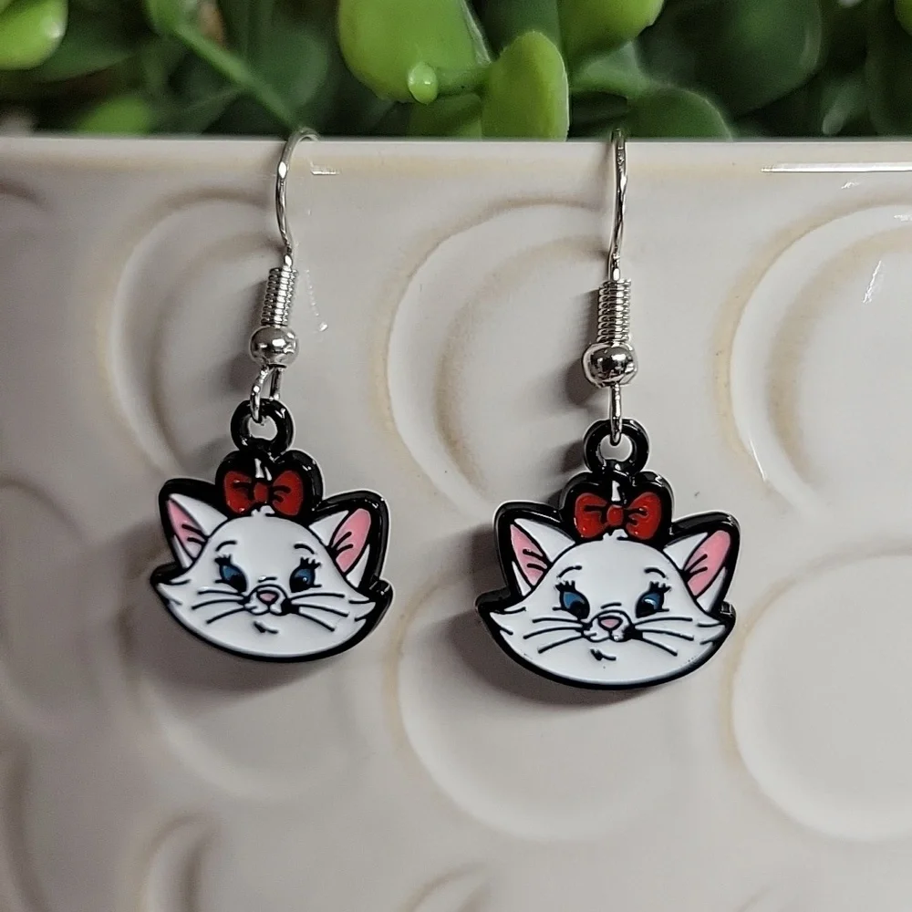 ARISTOCATS MARIE CHARM DROP EARRINGS - Picture 5 of 6